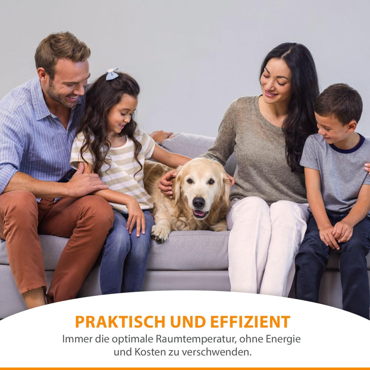 5 Stück IOIO Elektronisches Heizungsthermostat HT 2000/23 der Neue Thermostat Heizung programmierbar