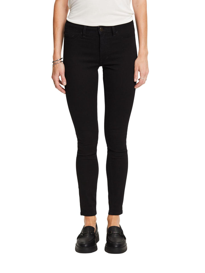 ESPRIT Damen Jeans 24W / 32L 910/Black Rinse, 24W / 32L 910/Black Rinse
