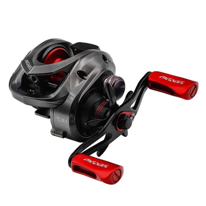 Senshu Psycho Low Profile Cast 150m/ 0,285mm - 7,3:1 | Baitcastrolle | Baitcaster