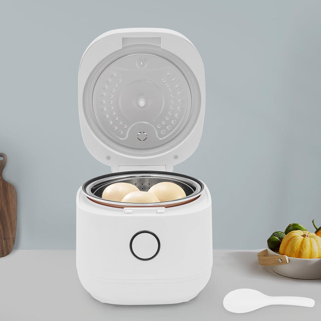 Multifunktionaler Reiskocher 5L, 24h Timer & 24h Warmhaltefunktion, Reis für bis zu 5-8 Personen ohn