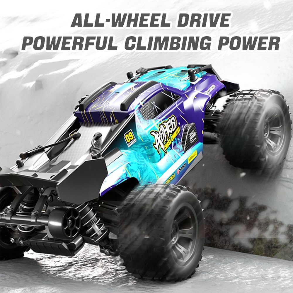 X-Verse 1:18 Ferngesteuertes Auto, 40KM/H Kohlebürste Motor RC Hohe Geschwindigkeit Offroad Drift Re