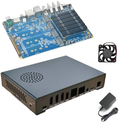 youyeetoo CM3588 Plus Mini NAS Plattform, 8K Video, RK3588,OpenMediaVault fit,16/32GB RAM, 4 x M.2 P