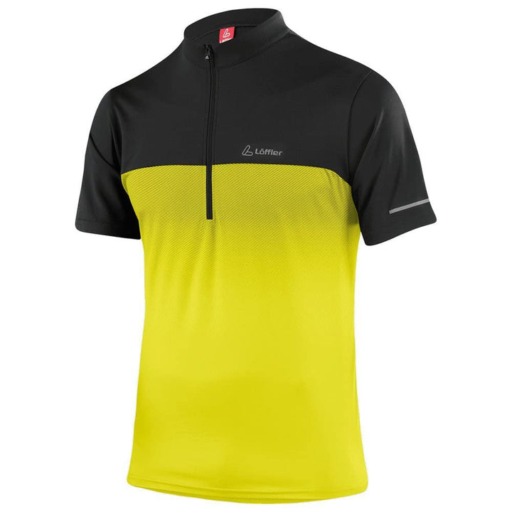 Loeffler HR. Bike Shirt Flow HZ rot 54 Schwarz/Gelb, 54 Schwarz/Gelb