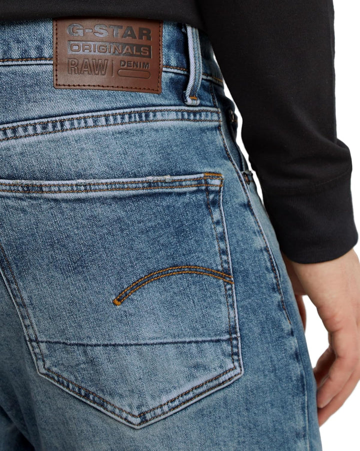 G-STAR RAW Herren 3301 Tapered Jeans 35W / 32L Blau (Vintage Azure 51003-c052-a802), 35W / 32L Blau