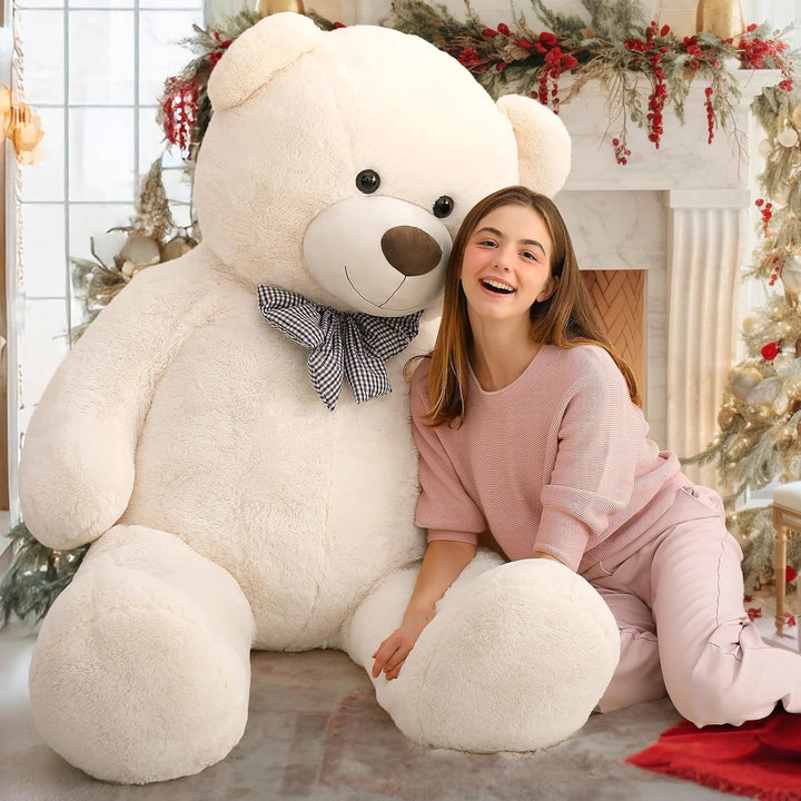 MorisMos 150cm riesen Teddy XXXL, weich gross teddybär XXL,süss kuschelbär plüschbär Freundin Mädche