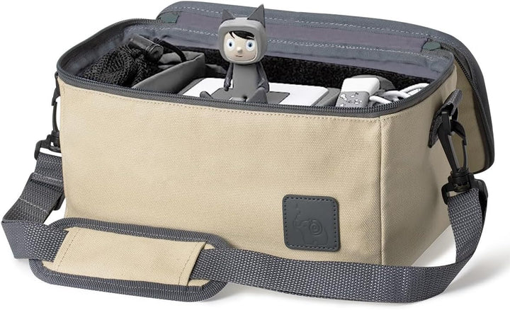 fantifant Musikbox Tasche für Toniebox [ + Netzbeutel für Tonies ] Flexible TRANSPORTTASCHE FÜR TONI