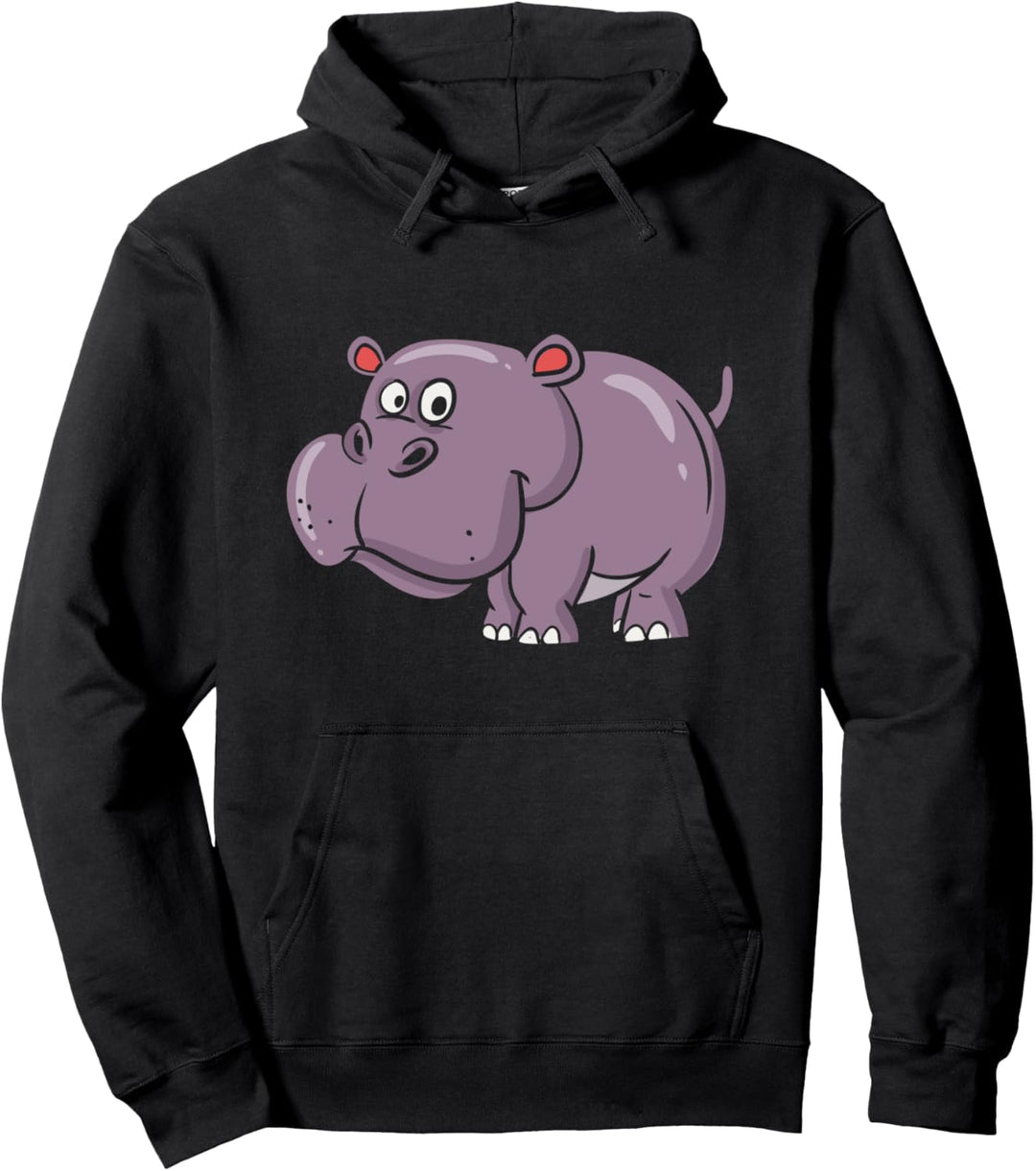 Lustiges Nilpferd Flusspferd Pullover Hoodie