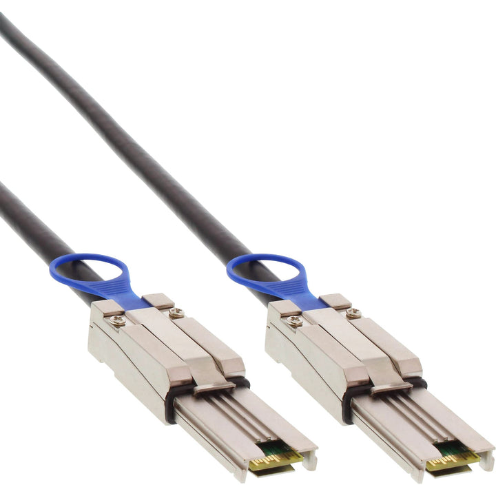 InLine 27623A SAS Anschlusskabel, Mini-SAS 26pin SFF-8088 an Mini-SAS 26-pin SFF-8088, 0,5m