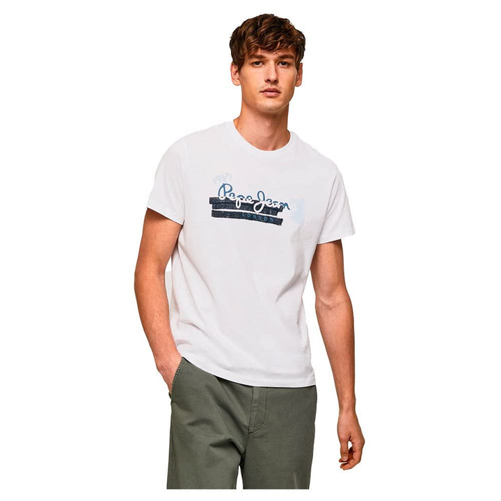 Pepe Jeans Herren Rafa T-Shirt XL White (White), XL White (White)