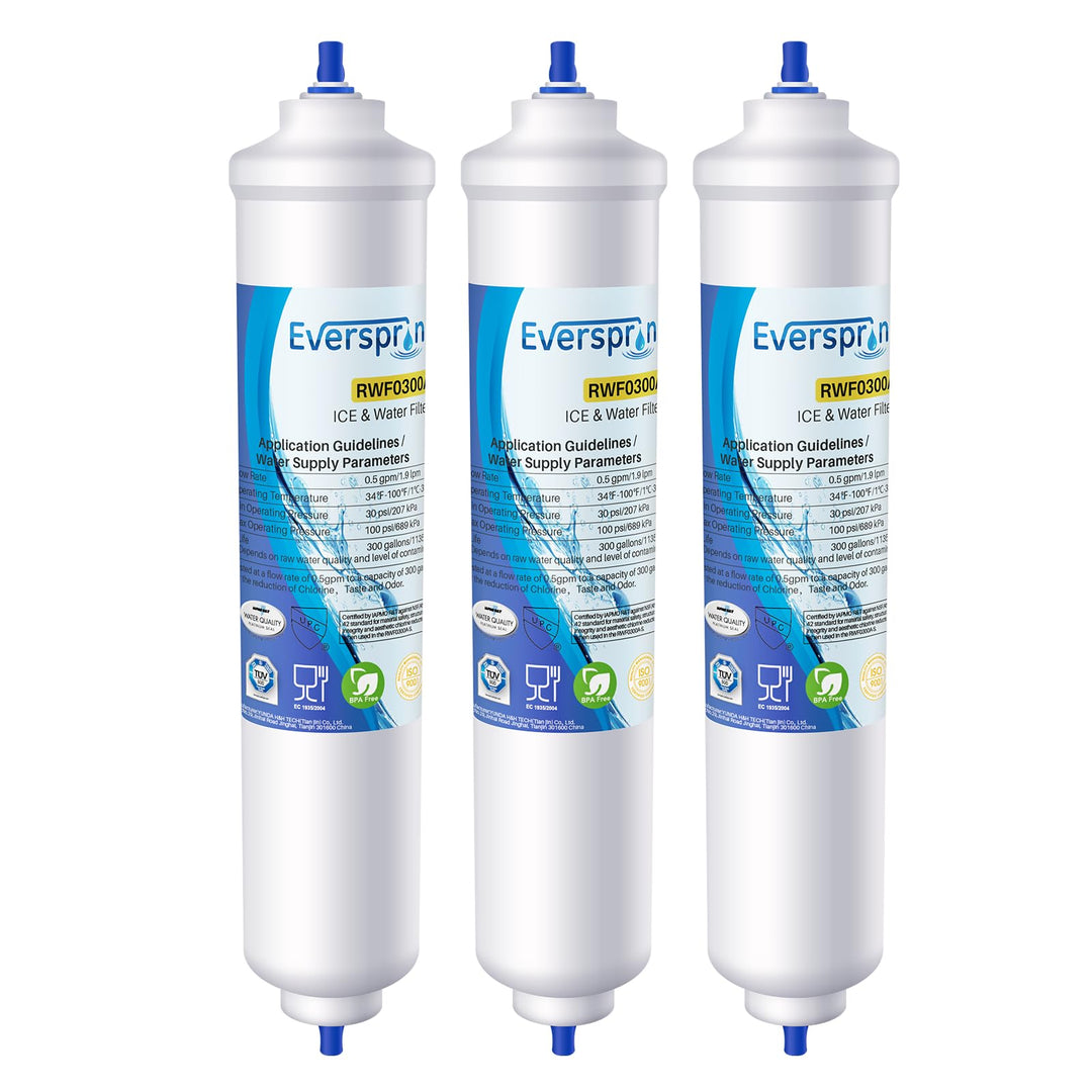 EVERSPRING Wasserfilter Kühlschrank Kompatibel mit Samsung DA29-10105J, DA29-10105J HAFEX/EXP, DA99-