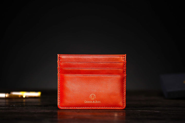Cronus & Rhea® | Luxus Kartenhalter aus exklusivem Leder (Argos) | Kartenetui - Kreditkartenetui - K