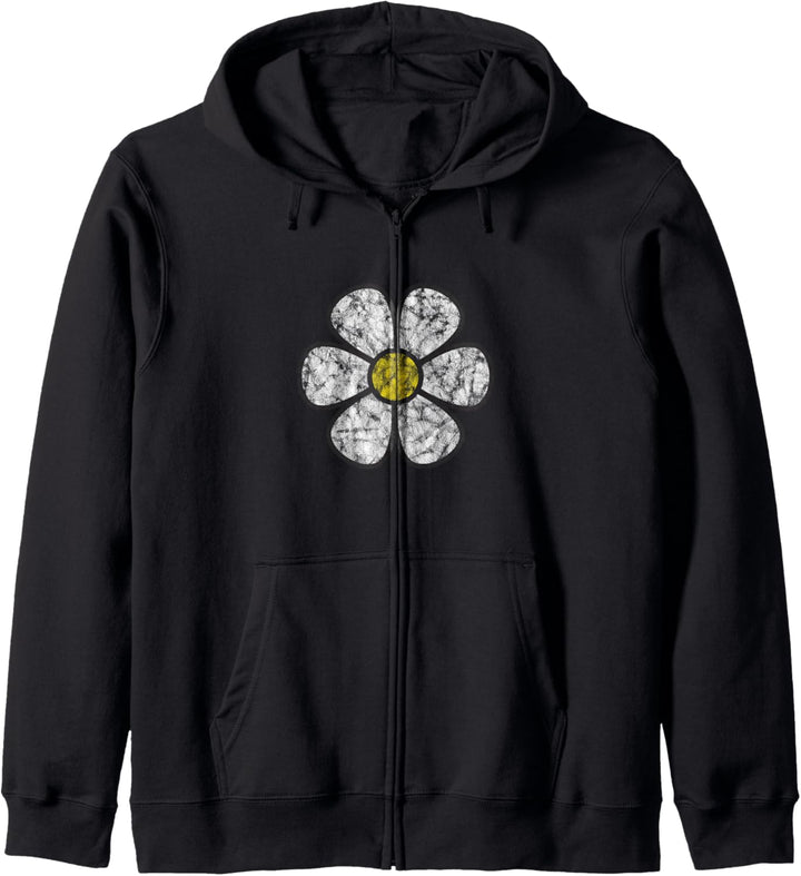 Hippie Blume Daisy Flower Boho Groovy Kapuzenjacke
