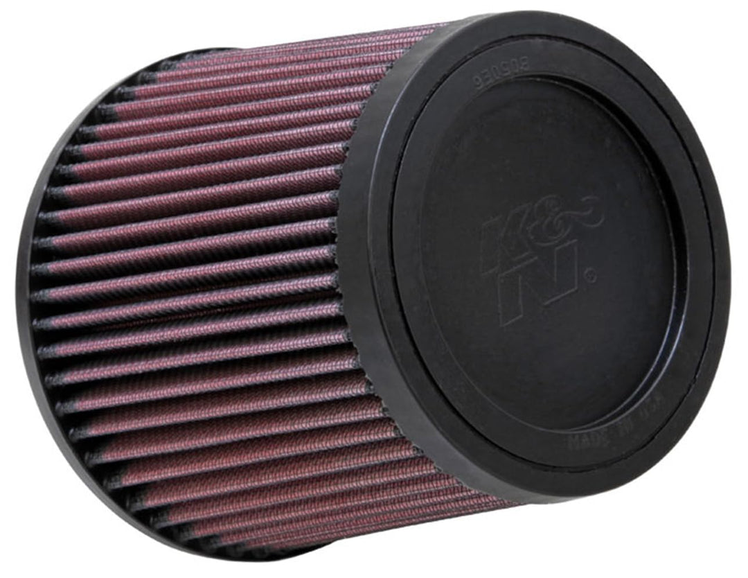 K&N RU-4950 KFZ und Motorrad Gummi Universalluftfilter Rot