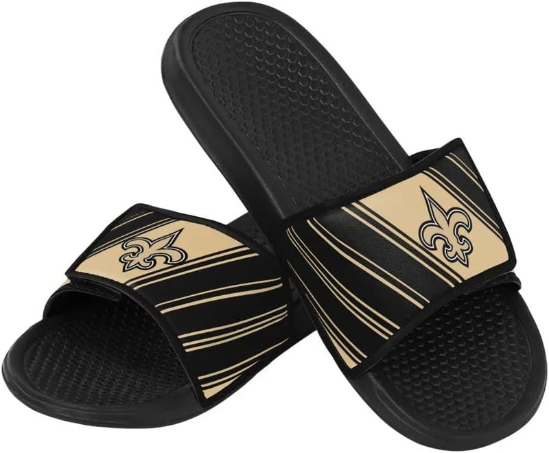 Fanatics Foco NFL Team Legacy Slides Badelatschen 40/41 EU New Orleans Saints, 40/41 EU New Orleans