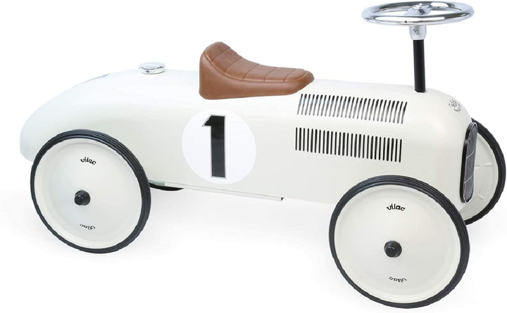 Vilac Metal Car, Creme, Creme
