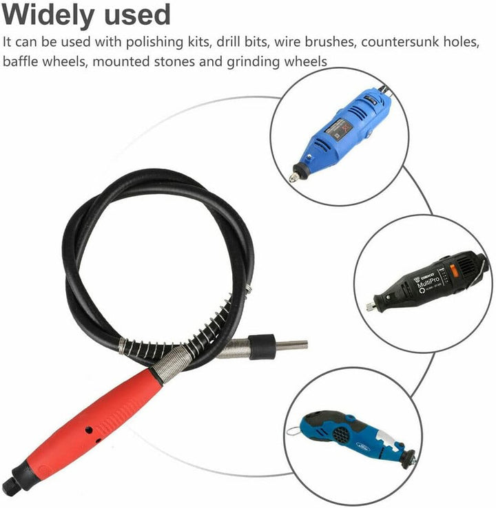 Flexwellen-Adapter-Befestigung, flexibles Bohrer-Verlängerungskabel, kompatibel mit Dremel-Rotations