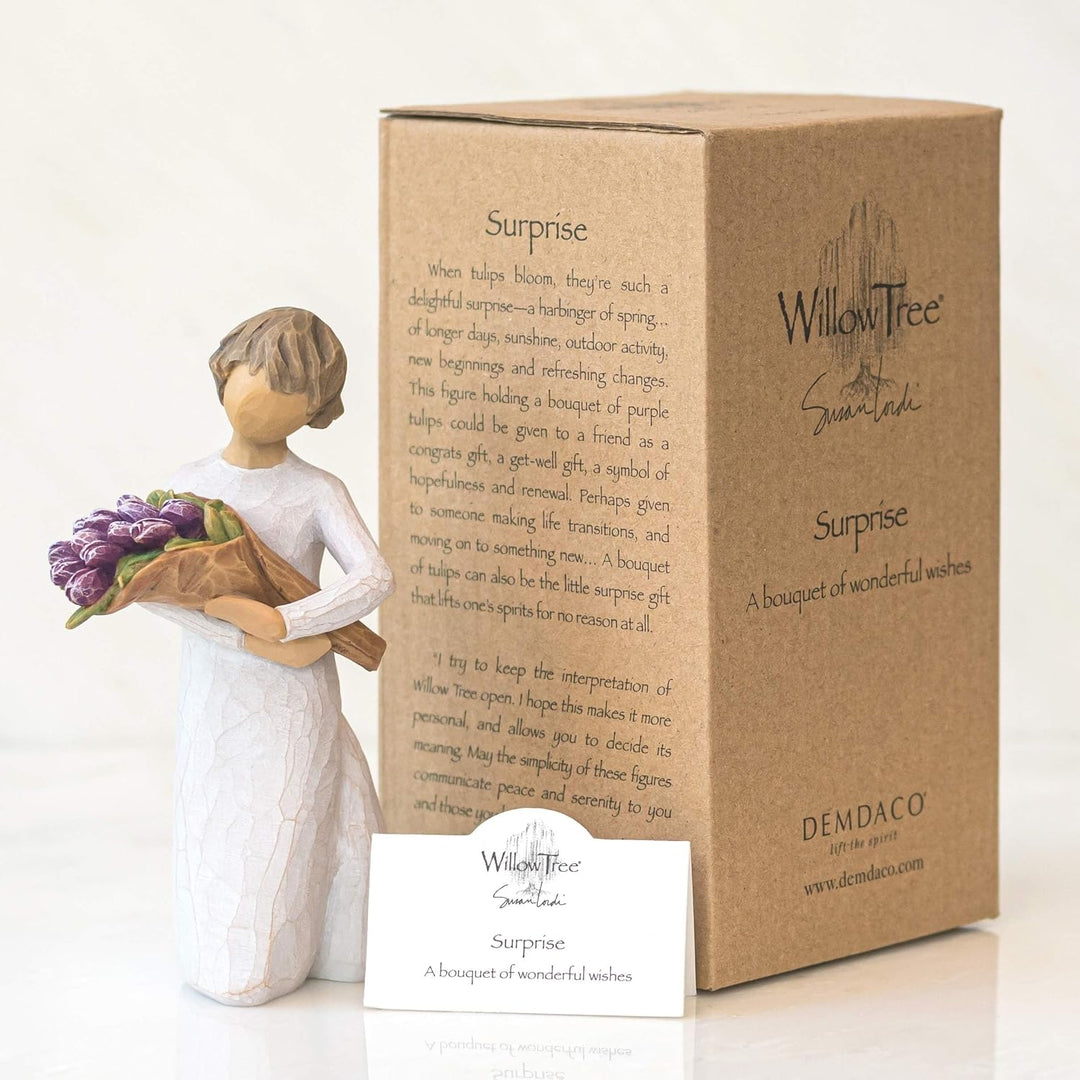 Willow Tree Surprise Figurine Einzelbett, Einzelbett