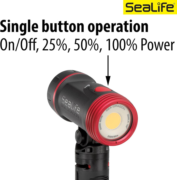 SeaLife Sea Dragon 2500 Foto/Video Tauchlampe Licht-Kit (SL671), Licht-Kit (SL671)
