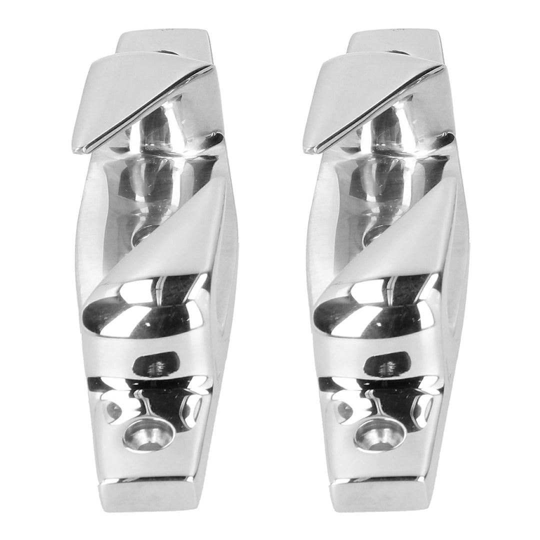 Bootsverankerung Festmacher, Bootsklampe 2St 152 mm / 6 Zoll Boat Dock Cleats links und rechts 316 E