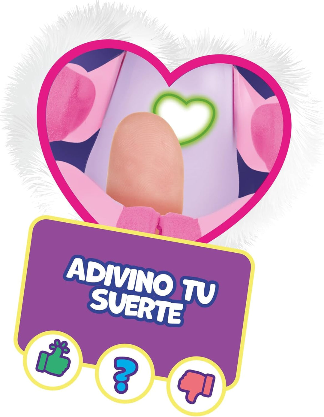 Bizak Fingerlings Magic Colors Norah, interaktives Multicolor-Haustier mit +70 Geräuschen und Bewegu