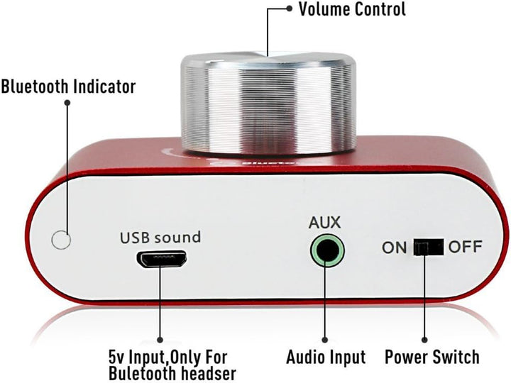 DollaTek TPA3110 30W * 2 Zwei-Kanal Mini-Stereo-Audio drahtlose Bluetooth-Verstärker Digital Signal