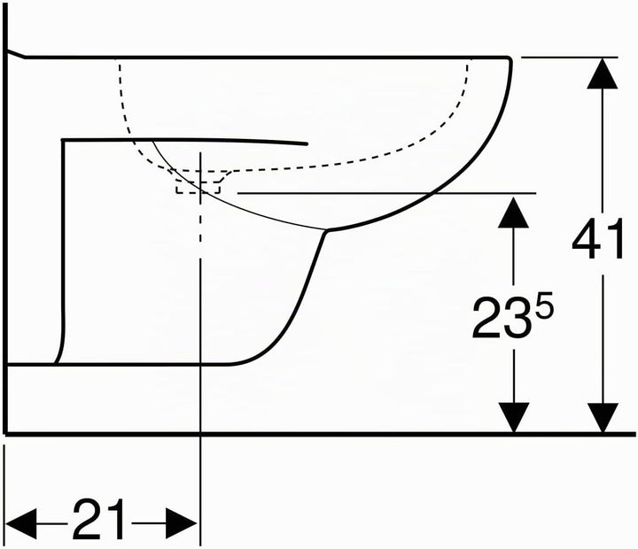 Keramag Bidet RENOVA Nr. 1