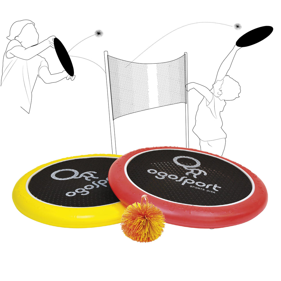 Schildkröt Ogo Sport Set, 2 Ogo Softdiscs Ø29cm, 1 Ball, Standardgrösse, der beliebte Spiel-Klassike