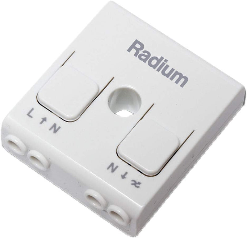 Radium Phasenabschnitt-Dimmer für 230V Lampen, 4.04 x 3.63 x 1.4 cm