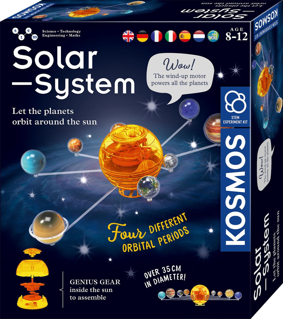 Kosmos 617097 Sonnensystem, Lass die Planeten um die Sonne kreisen, mechanisches Modell, Experimenti