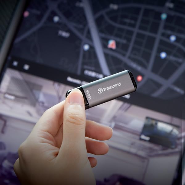 Transcend highspeed USB-Stick 128GB JetFlash 920 USB3.1 420/400MB/s TS128GJF920, Sterngrau