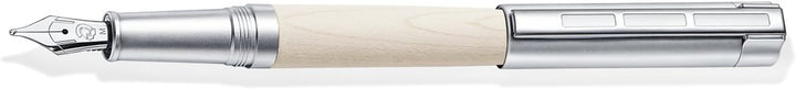 STAEDTLER Initium Lignum Füllhalter, Ahornholz, EF, Made in Germany, mit edler Geschenkverpackung, 9