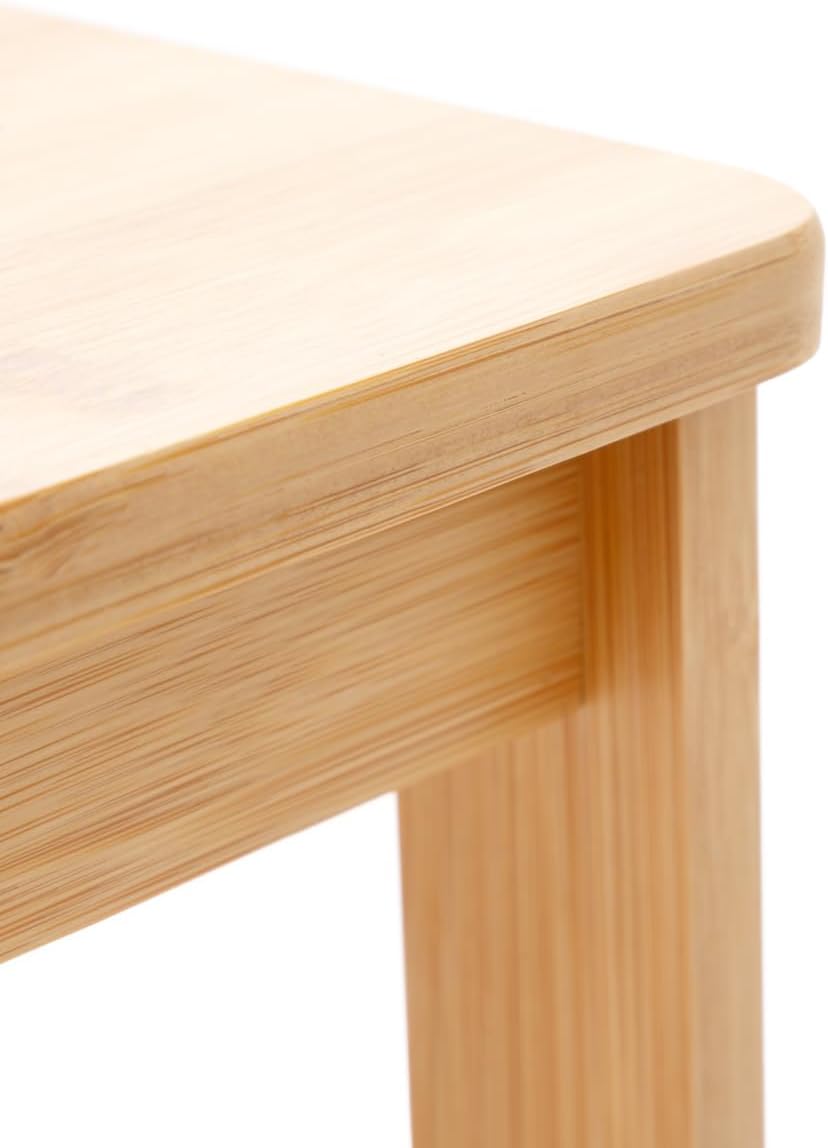 HOMLA Passo Bambus-Tritthocker Natur 42,7x40x49,6 cm