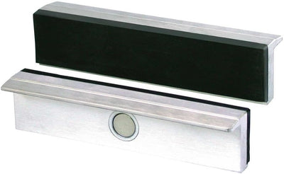 Heuer 112120 Schraubstockbacken (Schutzbacken rechtwinkelig; planparallel; integrierte Spezialmagnet