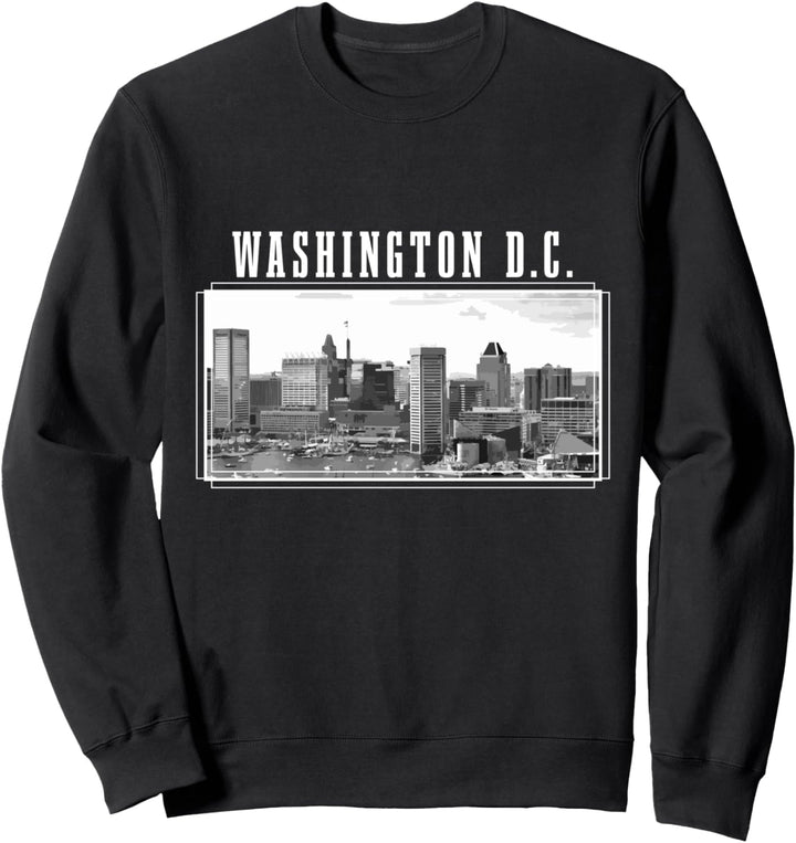 Washington D.C. Skyline Vintage USA Amerika Souvenir Sweatshirt