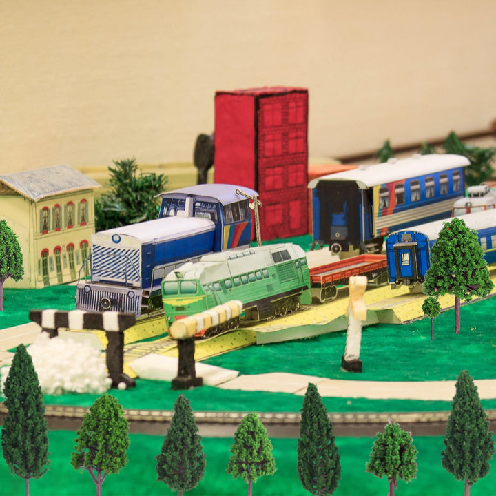 22 Stücke Modell Bäume 3-16 cm Mixed Modell Baum Zug Bäume Eisenbahn Landschaft Diorama Baum Archite