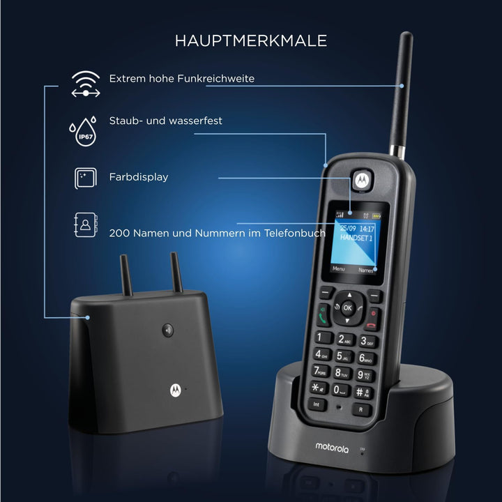 Motorola O201 Schnurgebundenes Telefon
