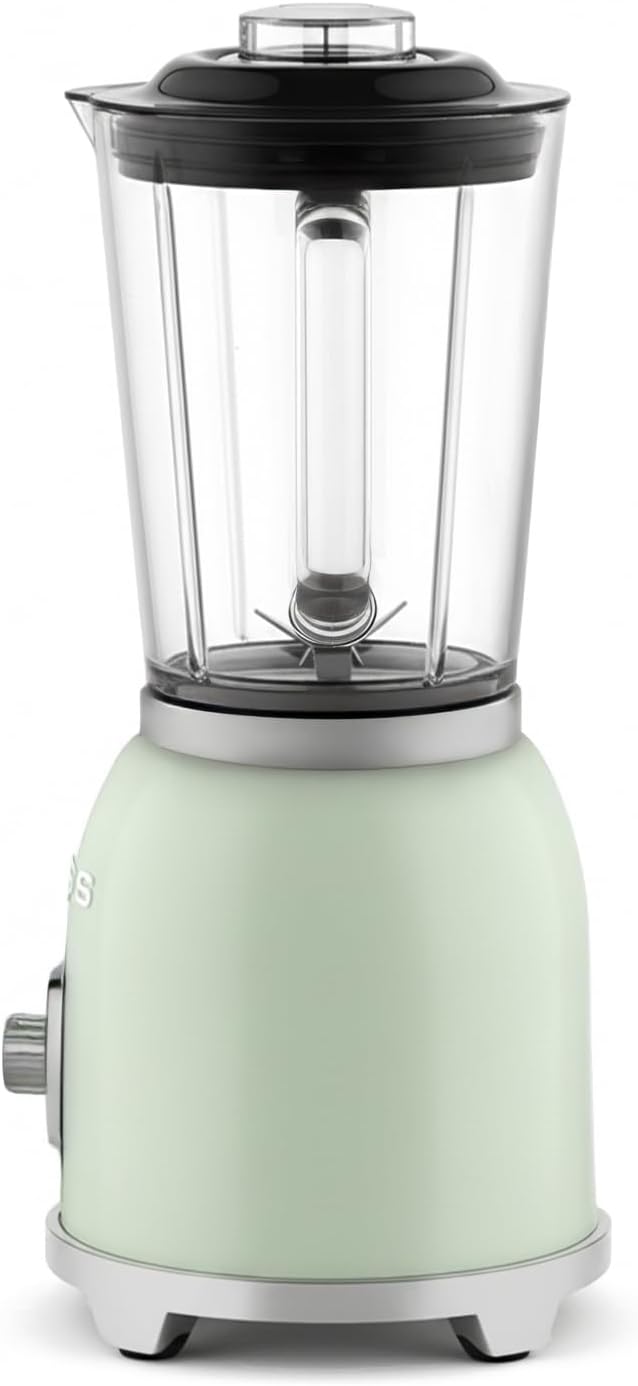 SWEISS Blender Smoothie Vintage MXV7, 2 Geschwindigkeiten und Pulsfunktion, 6 Edelstahlklingen, 1,5-
