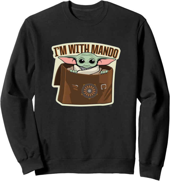 Star Wars The Mandalorian Season 3 Grogu I’m With Mando Sweatshirt