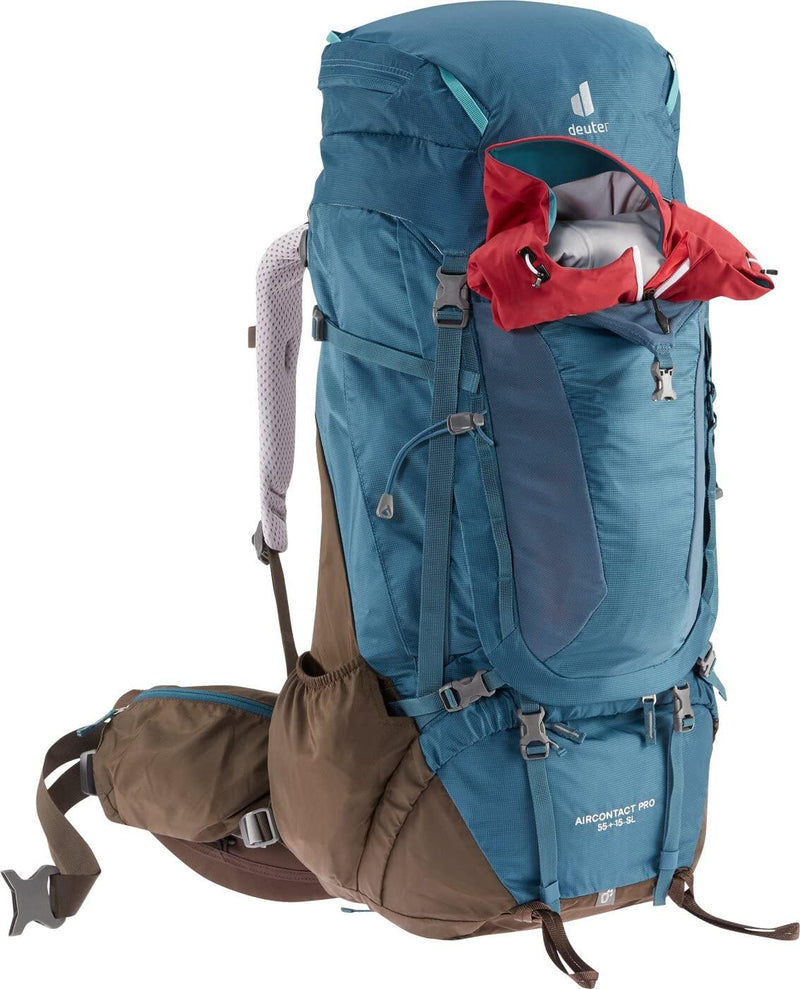 deuter Aircontact Pro 55+15 SL Damen Trekking Rucksack Arctic-coffee, Arctic-coffee