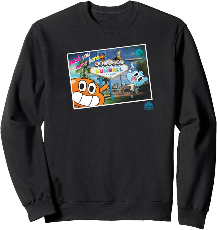 The Amazing World of Gumball Postcard Sweatshirt