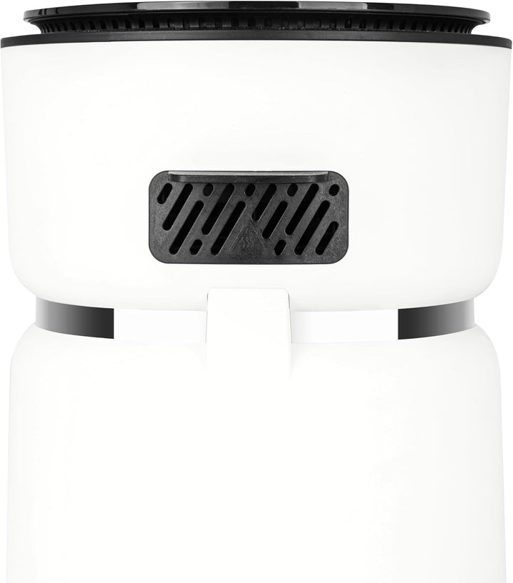 Kelen and Willian Heissluftfritteuse Airfryer aus Borosilikat-Glas 3L - BPA, PFAS & PTFE frei (Weiss