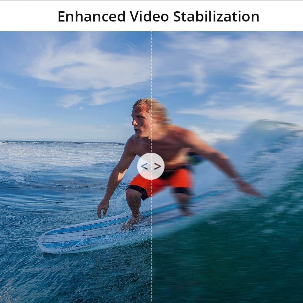 AKASO Brave 7 LE Action Cam 4k30FPS 20MP mit 256GB U3 Speicherkarte Unterwasserkamera IPX7 wasserdic