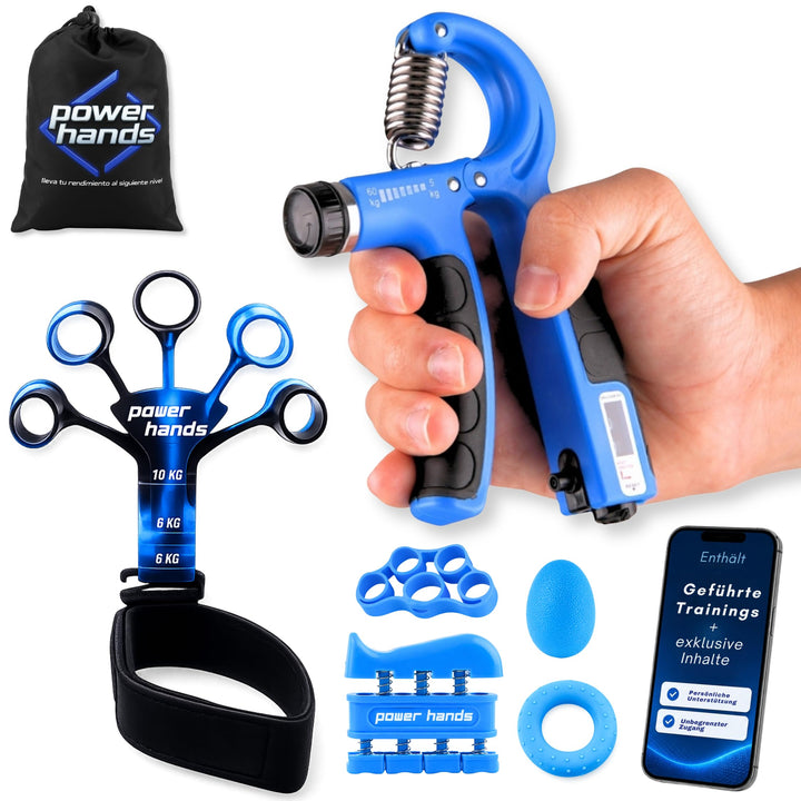 Handgriff Trainer Unterarmtrainer, Grip Trainer & Hand Gripper für Griffkraft Training, Finger und A