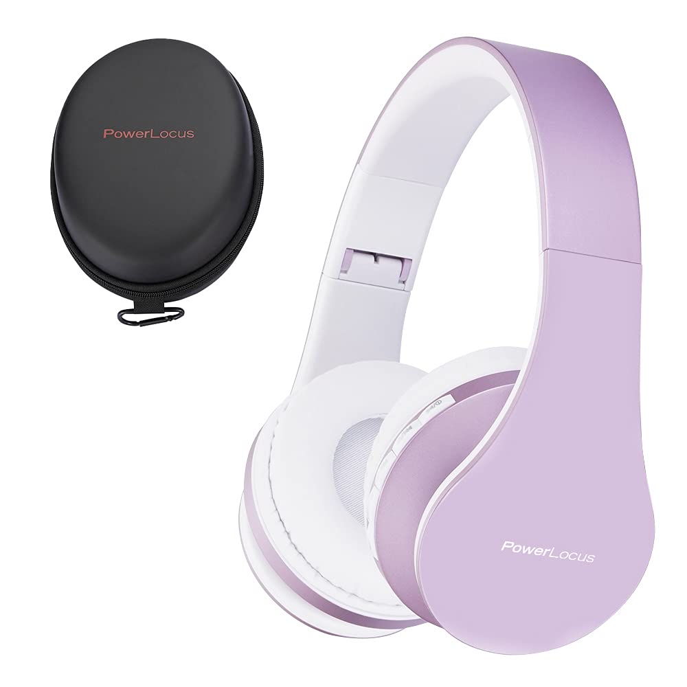 PowerLocus Bluetooth Kopfhörer Over Ear, Wireless Bluetooth Kopfhörer Faltbar Kabellose On Ear Ohrhö