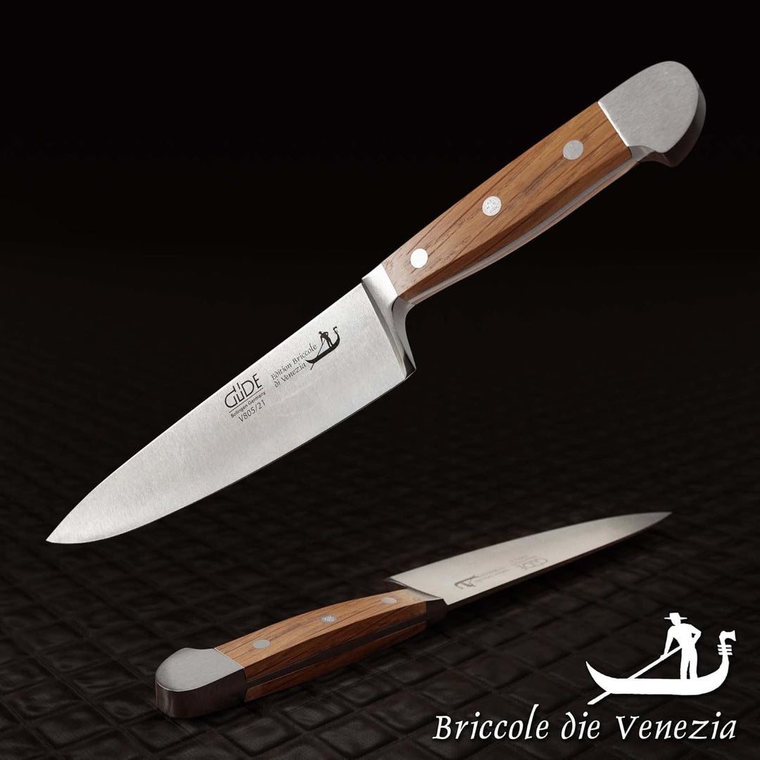 GÜDE Solingen - Kochmesser geschmiedet, 21 cm, Briccole, ALPHA BRICCOLE DI VENEZIA, Küchenmesser, Do