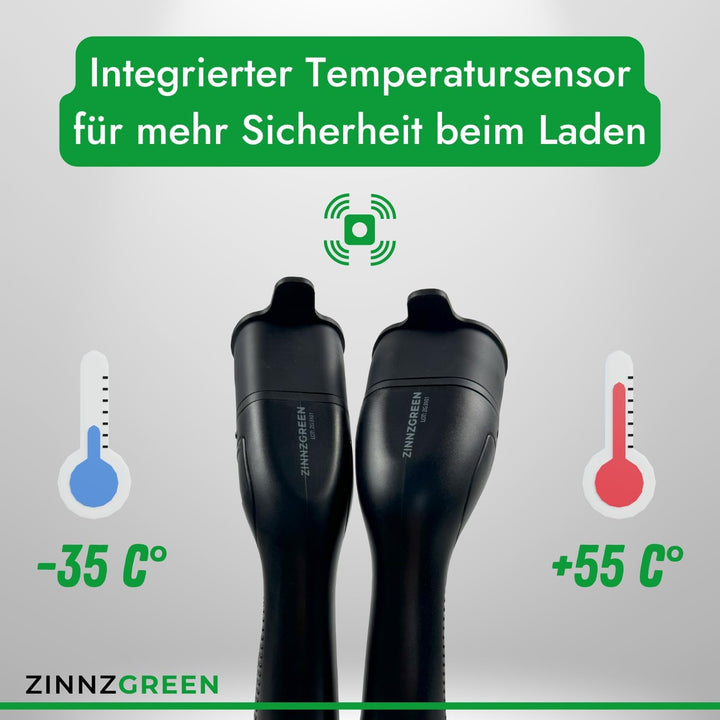 Typ2 Ladekabel 22kW & 32A für Elektroauto und Hybrid - 5m, Dreiphasen Ladekabel Typ2 auf Typ2 - IP54