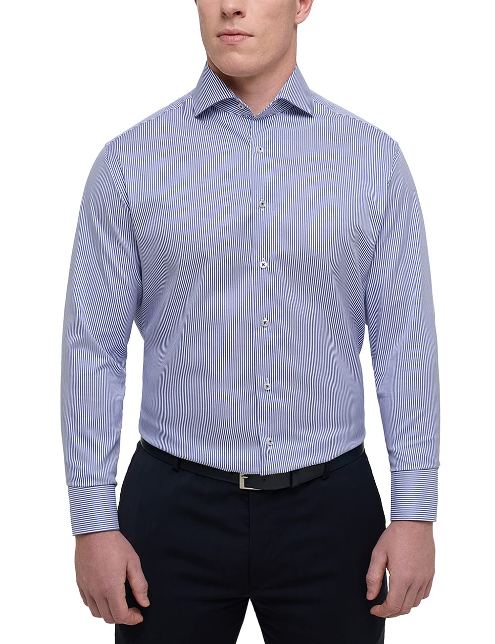 eterna Herren Twill-Hemd MODERN FIT 1/1 himmelblau 40_H_1/1