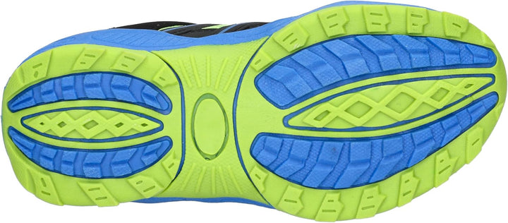 Lico Unisex Kinder LeanderTrekkingsschuhe, 40 EU Lemon Schwarz Blau