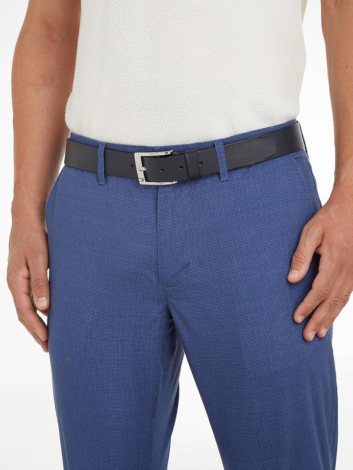 Tommy Hilfiger Herren Gürtel W80 Blau (Midnight), W80 Blau (Midnight)