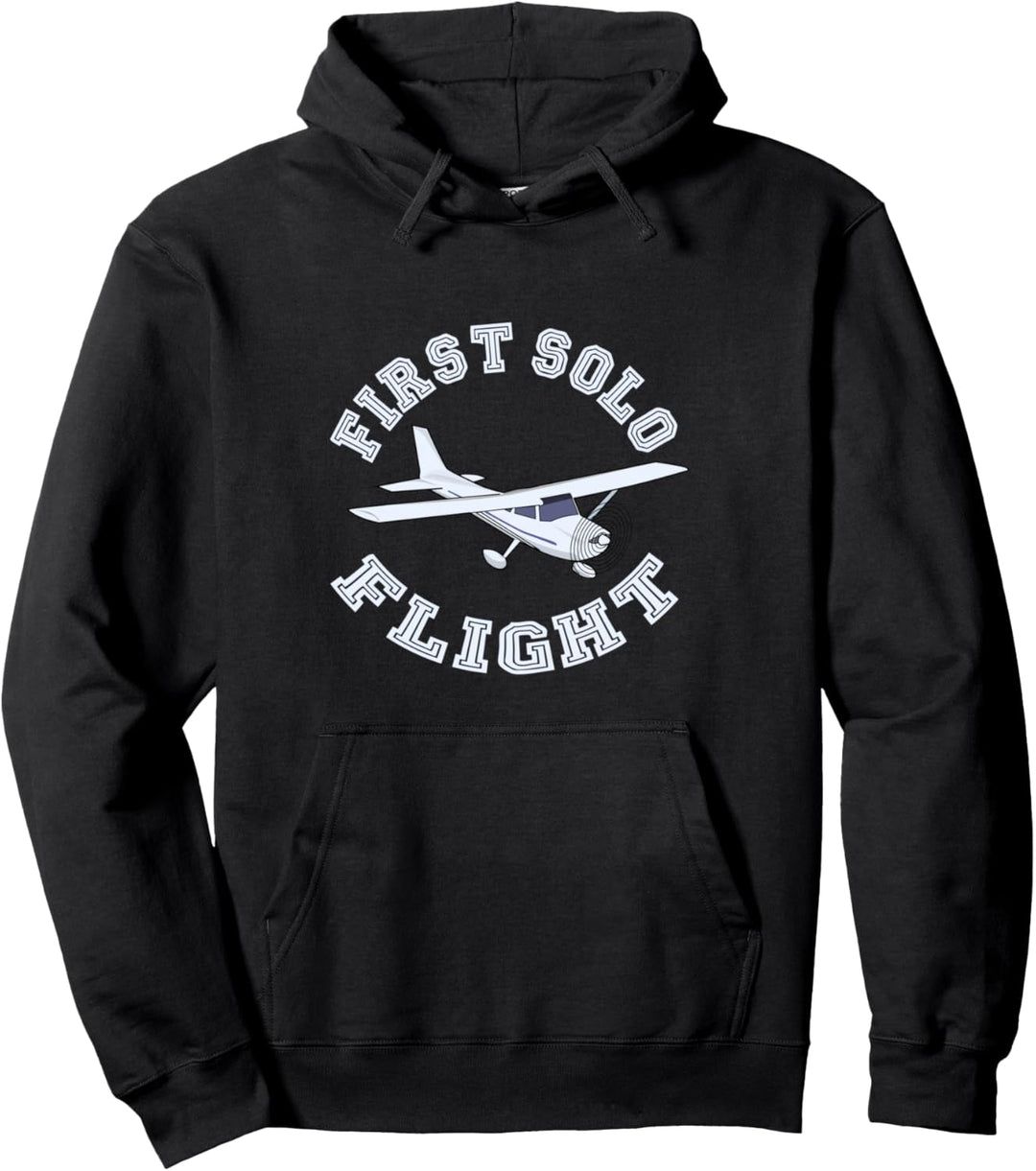 Erster Alleinflug, ein neuer Pilot ist geboren! Pullover Hoodie